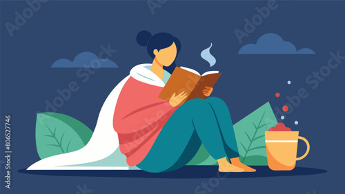With a hot cup of tea by her side she snuggled into her sleeping bag and delved into the captivating world of The Great Gatsby..