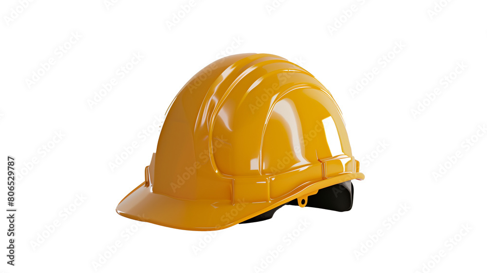 worker helmet isolated on transparent background, safety helmet cut out worker helmet isolated on transparent background, safety helmet cut out