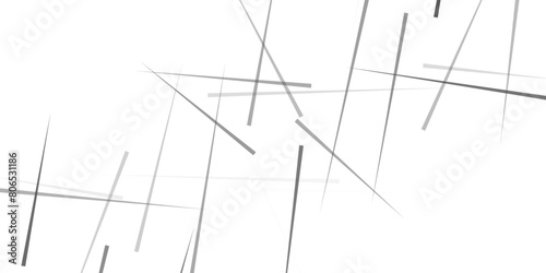 Chaotic abstract line background. Random geometric line seamless pattern. Horizontal template with chaotic lines. Simple vector illustration.