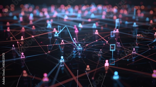 A visualization tool developed by privacy advocates, showing users how their personal data is tracked and shared across different platforms.