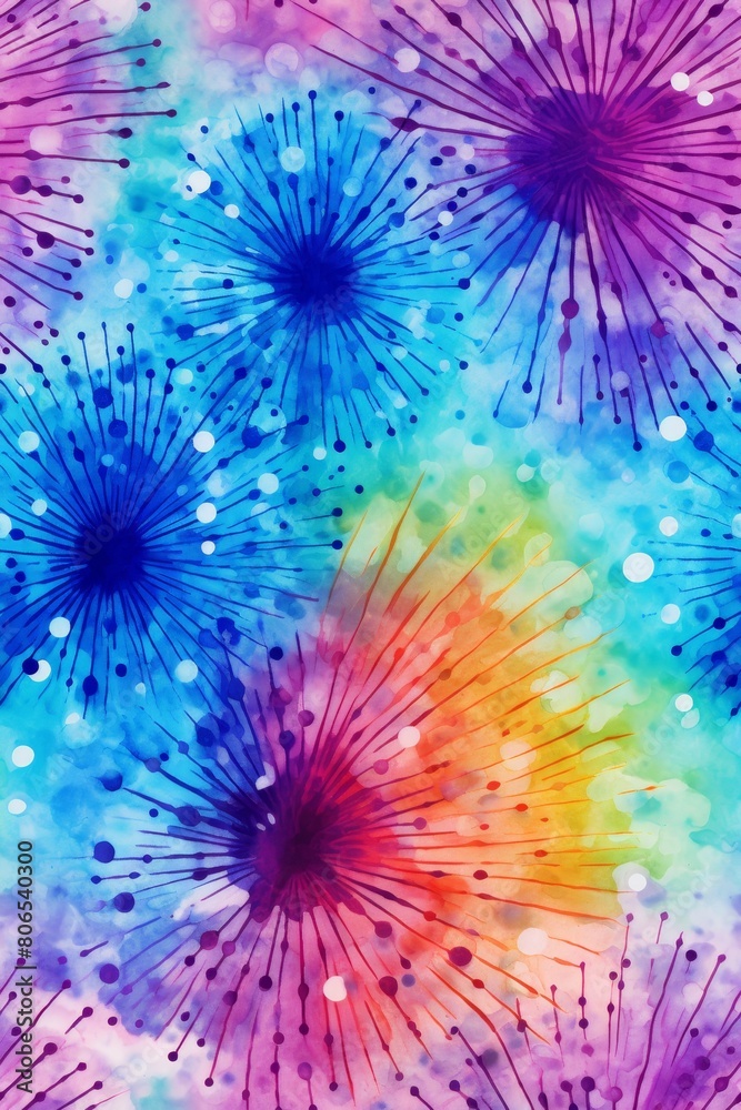 Seamless Pattern Tie Dye Seamless Pattern Tie Dye