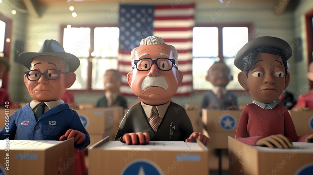 A 3D animated short film shown at a Voter Registration Drive, illustrating the history of voting rights and the importance of civic engagement. A 3D animated short film shown at a Voter Registration Drive, illustrating the history of voting rights and the importance of civic engagement.