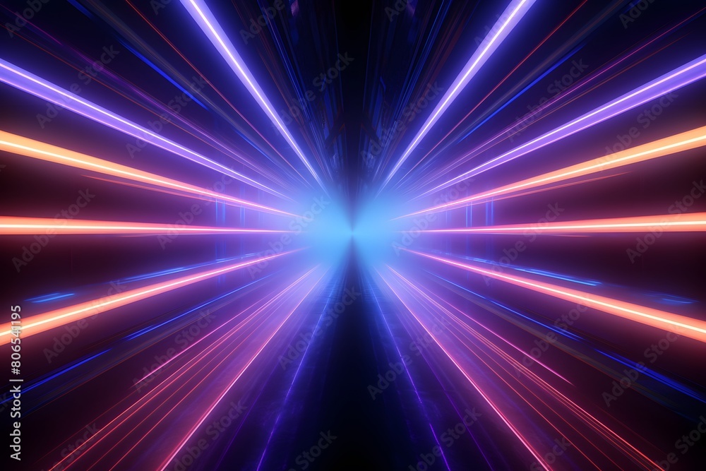 A stunning 3D render of an abstract multicolor spectrum
A stunning 3D render of an abstract multicolor spectrum