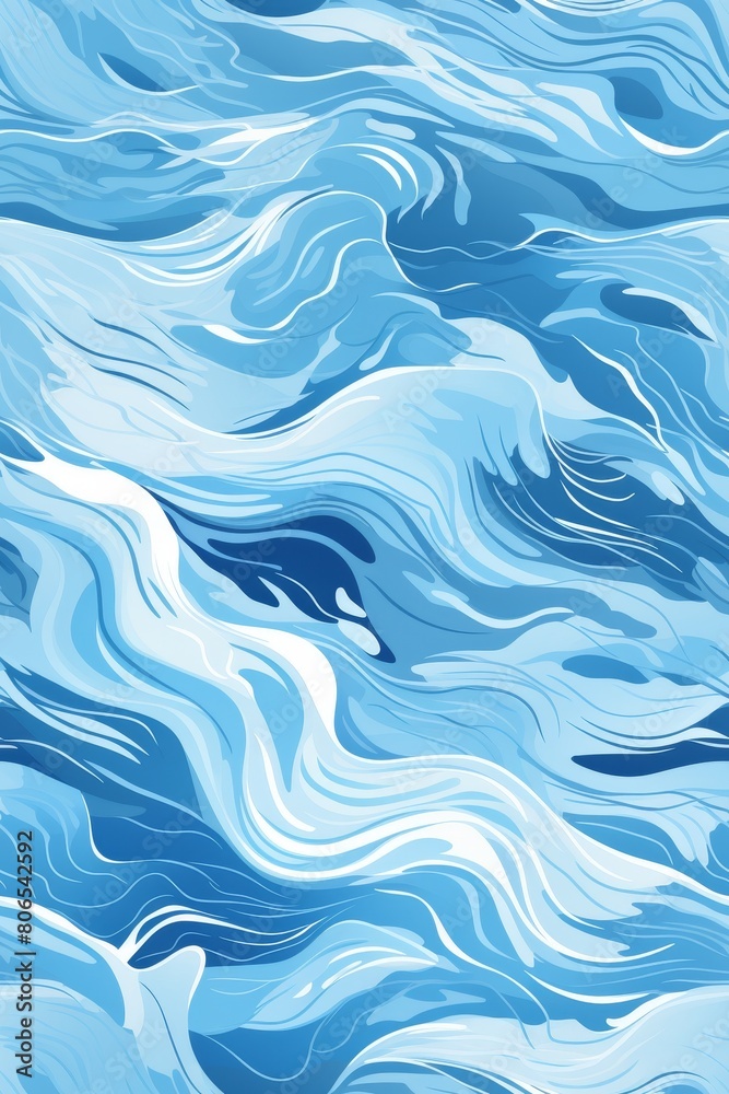 Vector seamless pattern for design and decoration