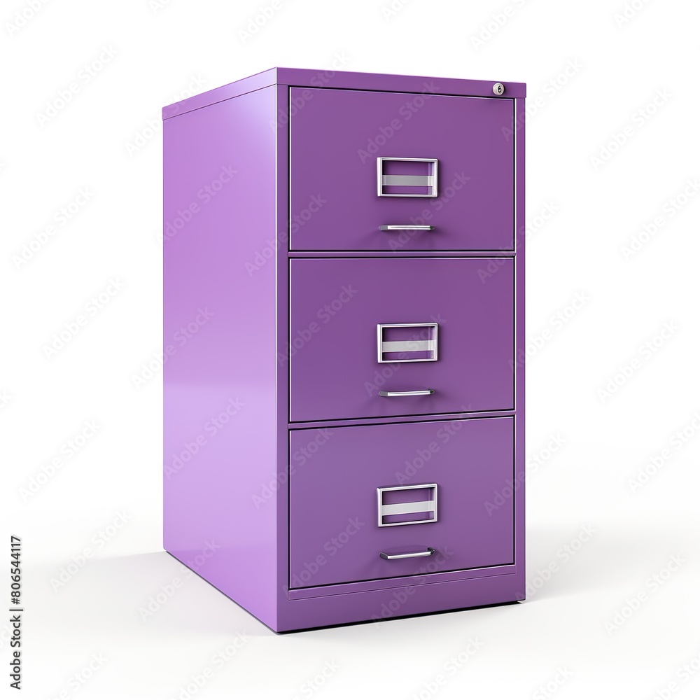 Filing cabinet mauve Filing cabinet mauve