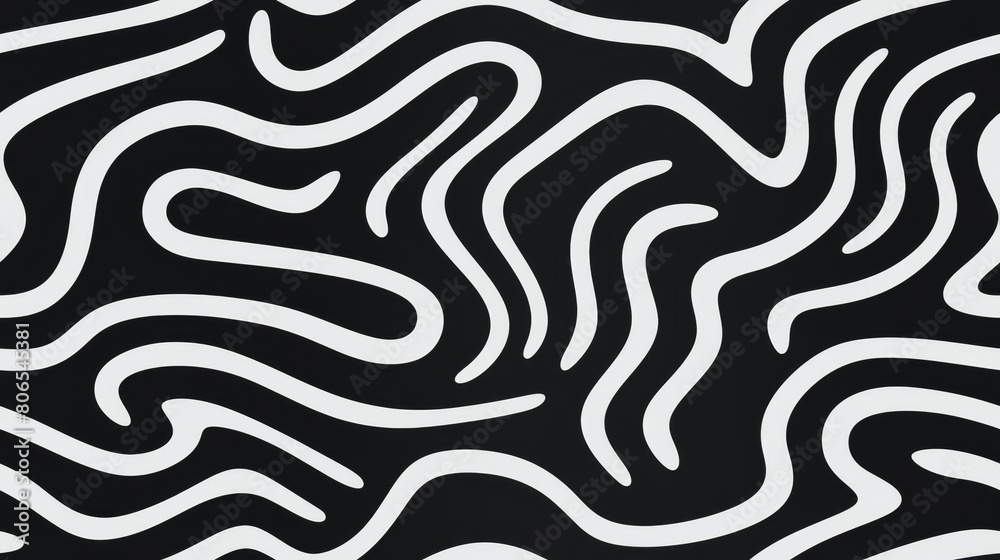 Seamless pattern with twisted lines, vector linear tiling background, stripy weaving, optical maze, twisted stripes Seamless pattern with twisted lines, vector linear tiling background, stripy weaving, optical maze, twisted stripes