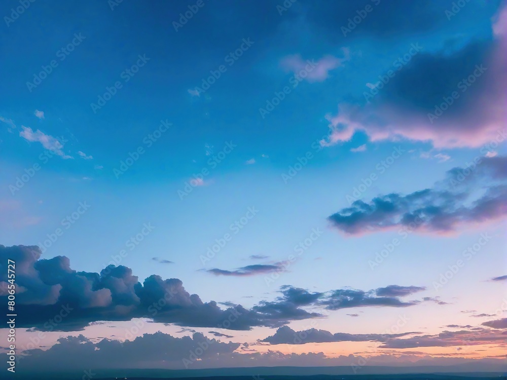 Obraz premium sunset over the sea