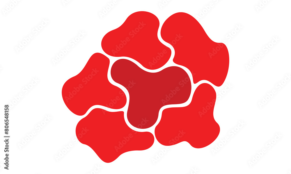 Photo collage, Photo frame, red heart shape Photo collage, Photo frame, red heart shape