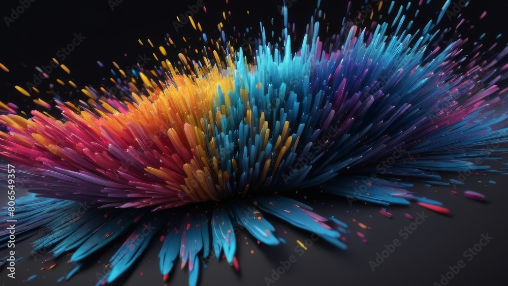 Fototapeta premium abstract fractal background
