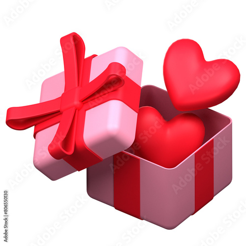 Love Gift 3D Icon