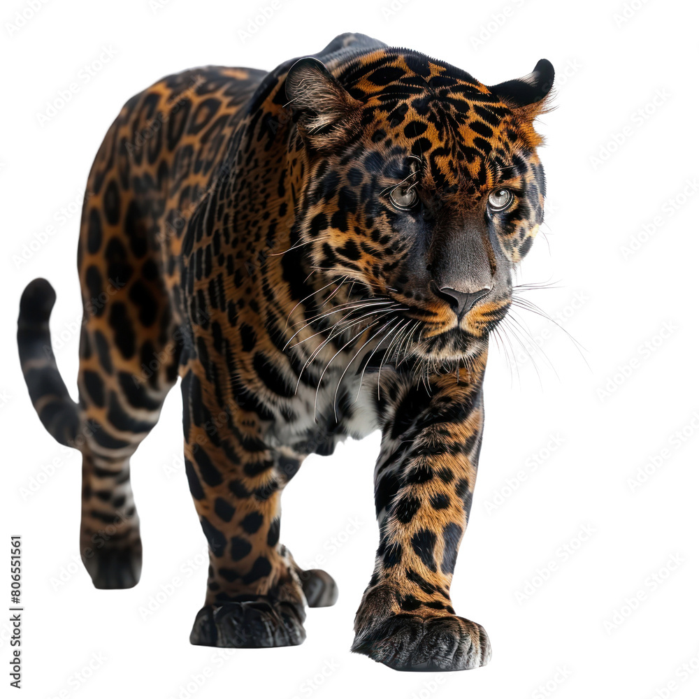 Leopard isolated on a transparent background Leopard isolated on a transparent background