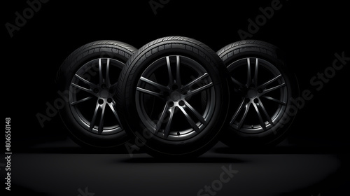 car tire illustration
