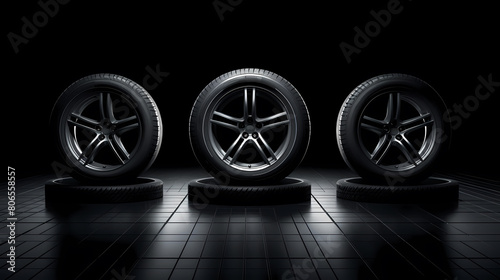 car tire illustration