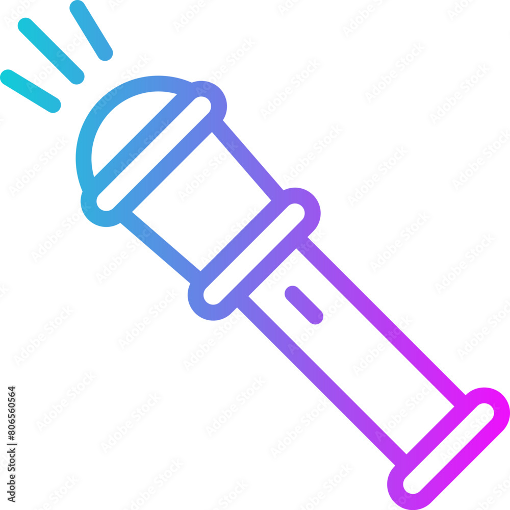 Adventure Gear Gradient Icon Design Vector Adventure Gear Gradient Icon Design Vector