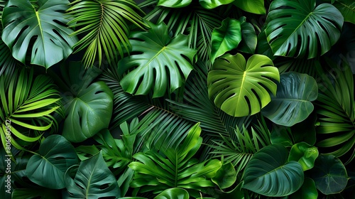 Overflowing Abundance of Tropical Foliage