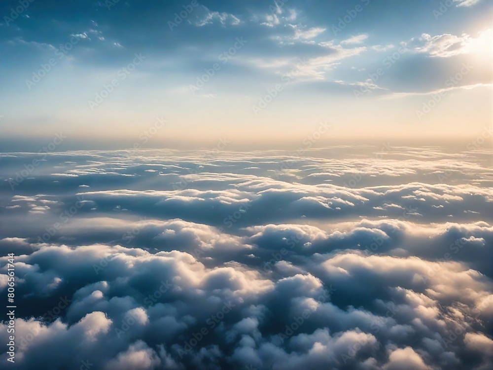 clouds in the sky