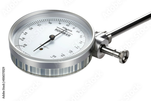 The Rhythmic Dance of Pressure: A Gauges Tale on White or PNG Transparent Background. photo