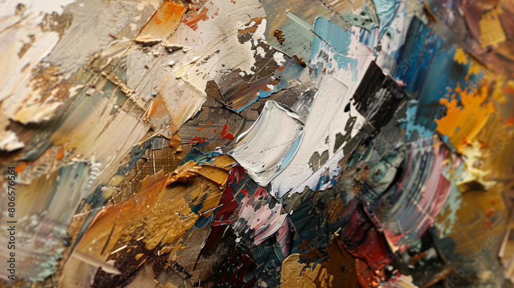 Fototapeta premium Oil painting 