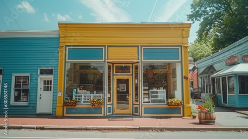 A dynamic time-lapse video showcasing the evolution of a small business storefront, symbolizing growth and adaptation in the face of challenges.