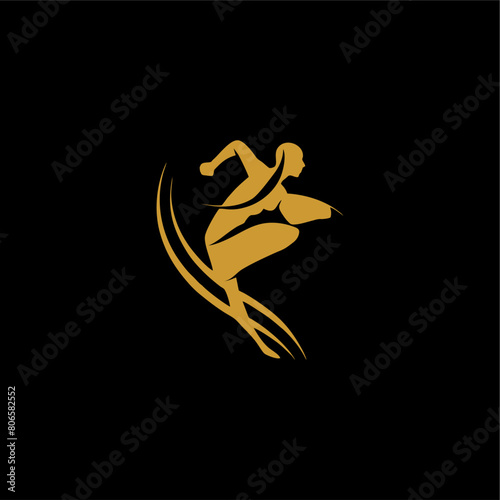 fitness professional dynamic logo