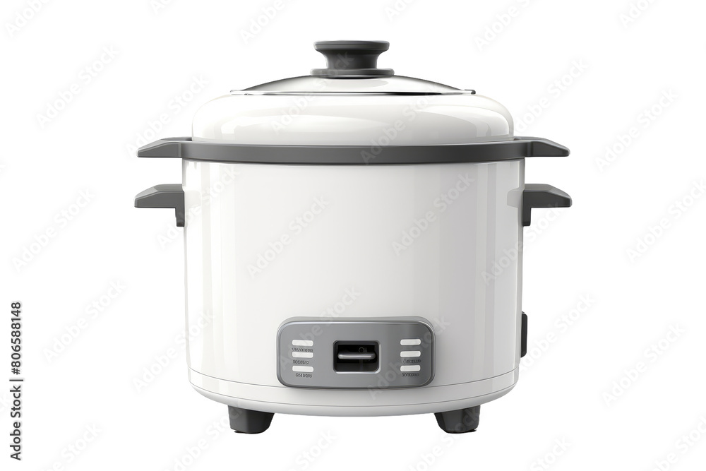 The Silent Chef: A White Slow Cookers Culinary Journey on White or PNG Transparent Background. The Silent Chef: A White Slow Cookers Culinary Journey on White or PNG Transparent Background.