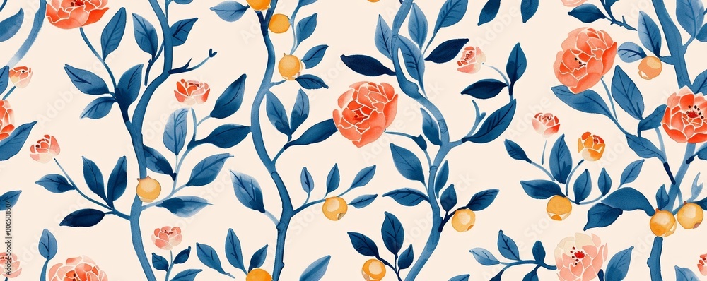 Seamless Pattern of Watercolor
Seamless Pattern of Watercolor