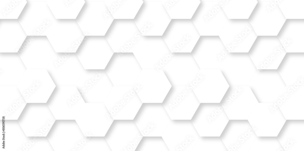 Abstract background with hexagonal geometric hexagon polygonal pattern background. 3d seamless bright white web cell and triangle abstract honeycomb background. white and gray backdrop wallpaper.
Abstract background with hexagonal geometric hexagon polygonal pattern background. 3d seamless bright white web cell and triangle abstract honeycomb background. white and gray backdrop wallpaper.