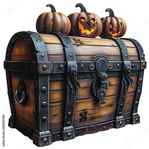Halloween box chest, for a Halloween celebration event theme