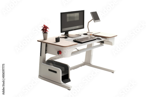 The Digital Oasis of Creativity on White or PNG Transparent Background.