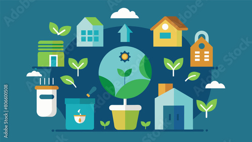Join us to explore the concept of zero waste living and how to implement it in your own home.. Vector illustration