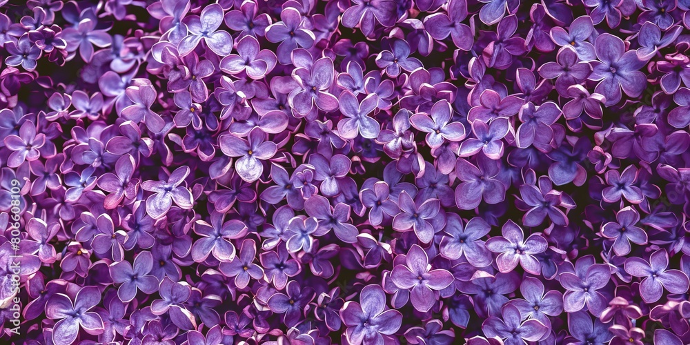 A beautiful lilac flower.
