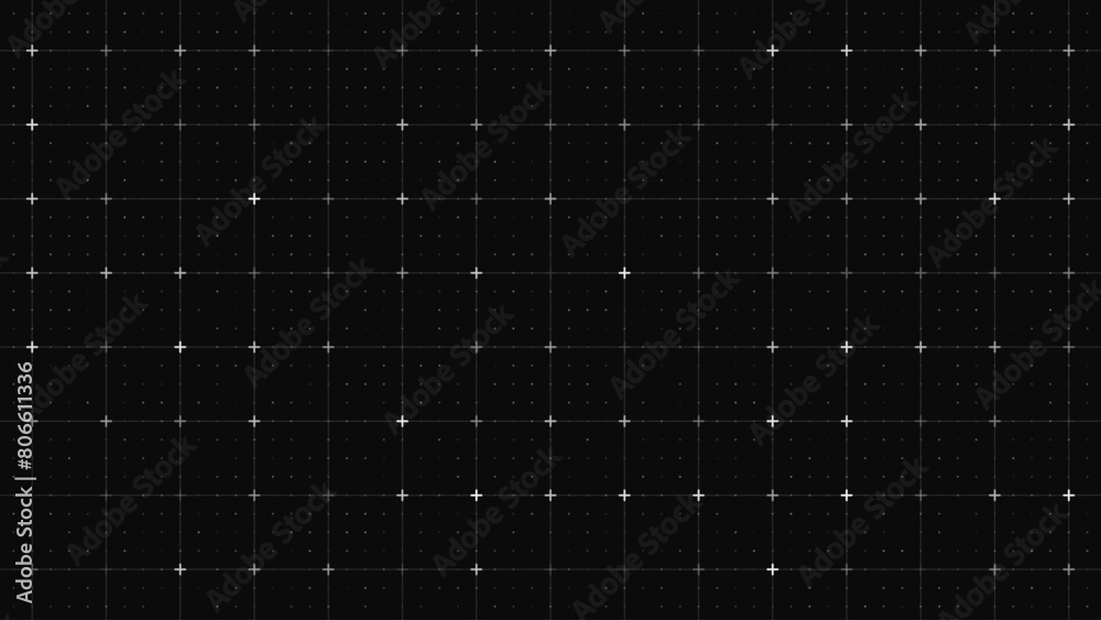 Virtual Technology Futuristic User Interface HUD Grid. Spaceship FUI GUI Backdrop Design. Science Fiction Theme Design, Artificial Intelligence. Hi-Tech Bg. Vector Illustration.