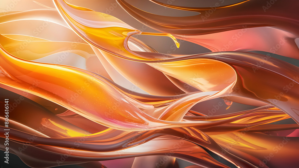 abstract orange background