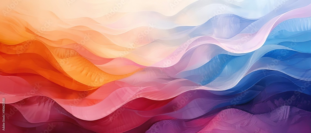 Paint a series of desertthemed abstract artworks, experimenting with various techniques to blend soft pastels into soothing gradients Paint a series of desertthemed abstract artworks, experimenting with various techniques to blend soft pastels into soothing gradients