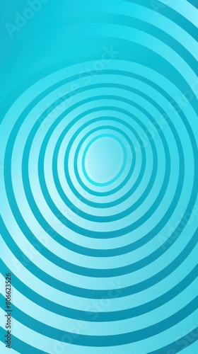 Cyan concentric gradient rectangles line pattern vector illustration for background  graphic  element  poster with copy space texture for display products 