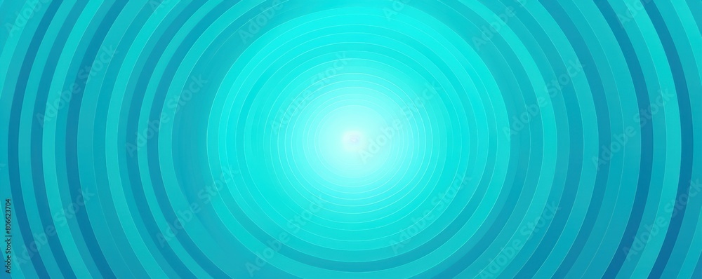 Cyan concentric gradient rectangles line pattern vector illustration for background, graphic, element, poster with copy space texture for display products 