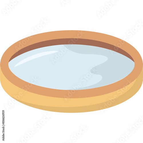 Pond Illustration