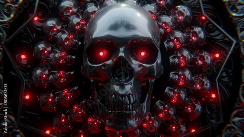 Abstract Horror VJ Loop