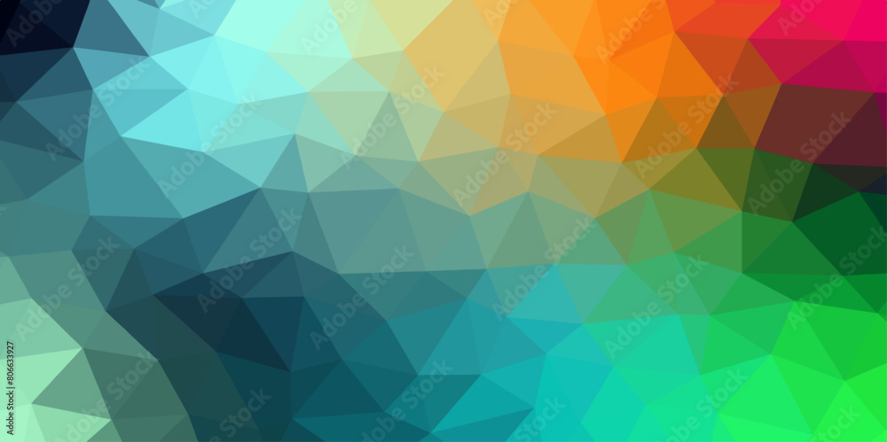 Obraz premium Abstract Polygon backgrounds for modern digital designs. Stylish geometric mesh elements for contemporary decor and trendy prints. Complex geometric shapes ranging in diffusion and reflectiveness