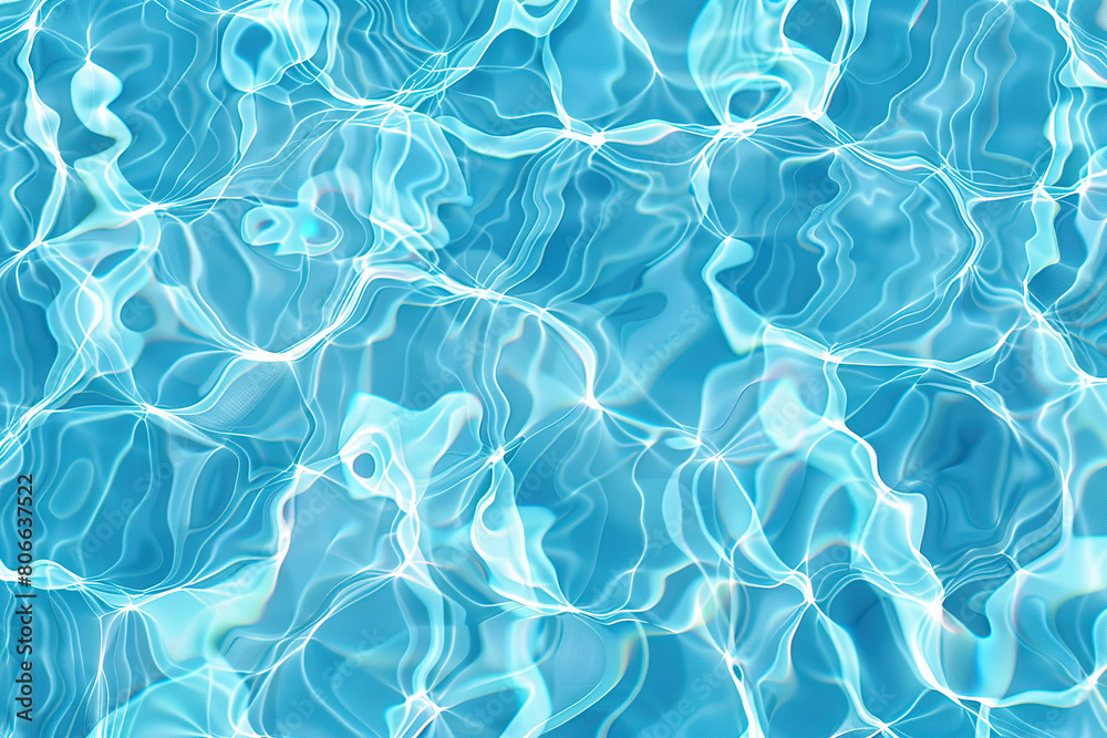 Fototapeta premium Generative ai on theme of beautiful texture clean water for design natural abstract background