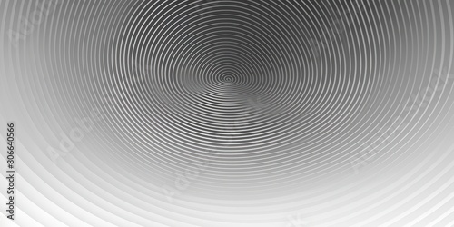 Gray concentric gradient circle line pattern vector illustration for background  graphic  element  poster blank copyspace for design text photo website web 