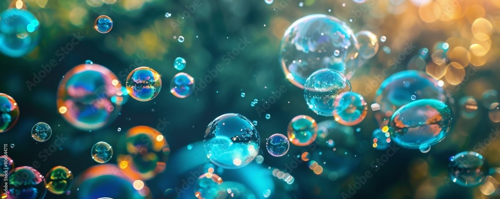 Colorful Bubbles in Dreamy Light
Colorful Bubbles in Dreamy Light