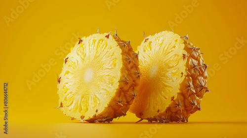 pineapple cutted pieces