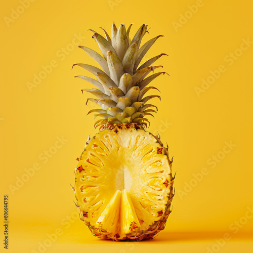  pineapple cutted pieces