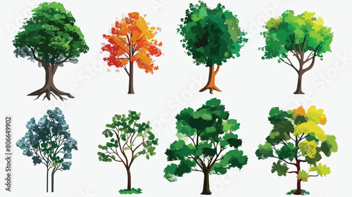 Tree icon image stock vector illustation design vector