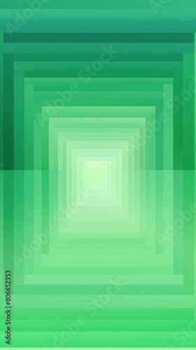 Green concentric gradient squares line pattern vector illustration for background, graphic, element, poster with copy space texture for display products 