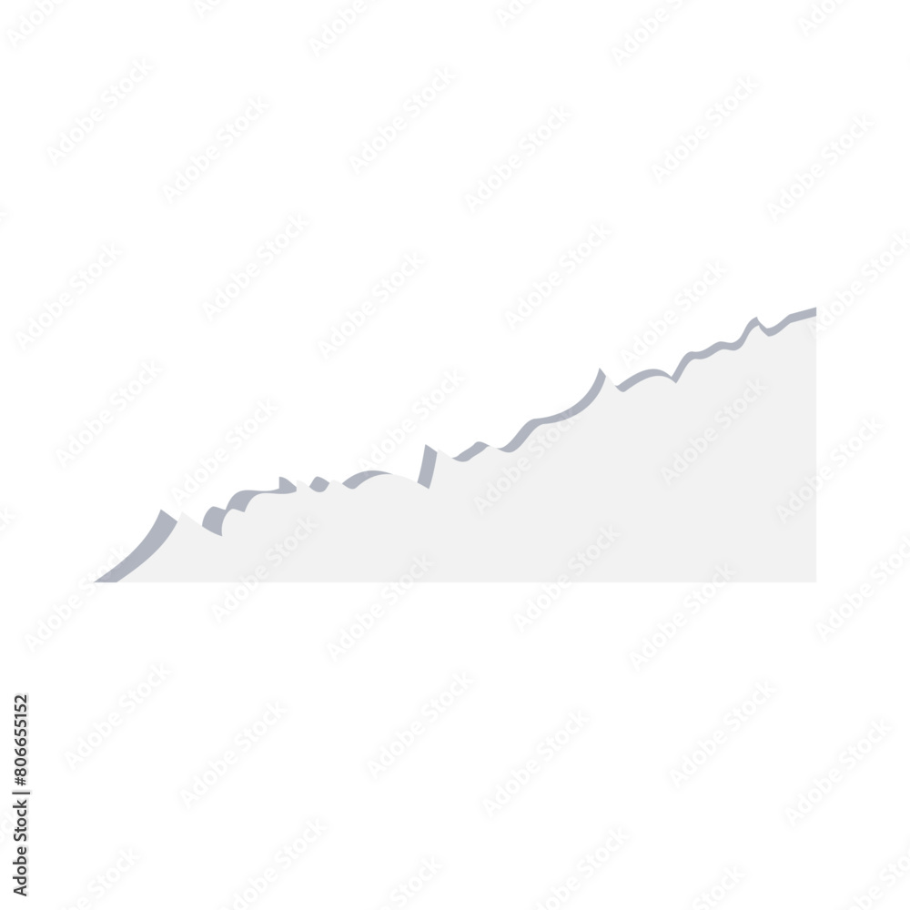 Blank Ripped Paper Corner Border Design Blank Ripped Paper Corner Border Design