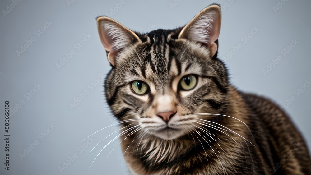 portrait of a cute cat animal portrait of a cute cat animal