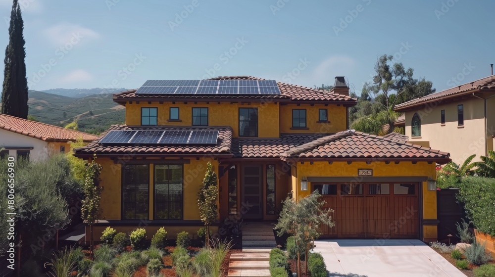 A cinematic montage of homeowners sharing their testimonials about the benefits of installing solar tiles.