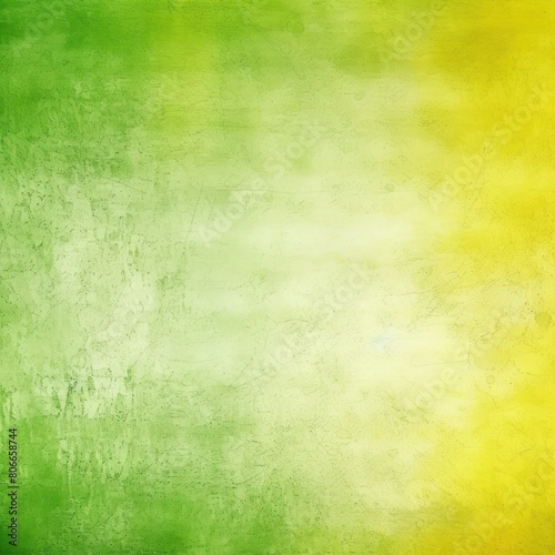 Green white yellow template empty space color gradient rough abstract background shine bright light and glow grainy noise grungy texture blank 